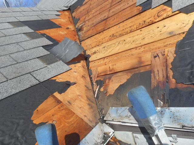 damaged roof 